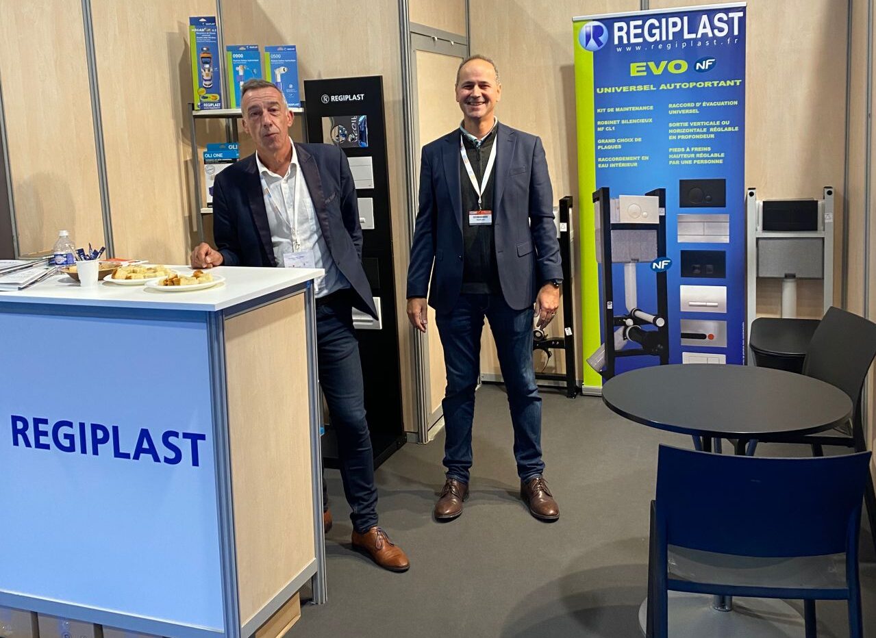 L'Agence Commerciale GOBIN représente REGIPLAST au salon incontournable du BTP ARTBAT - Bruno Rautureau et Raphaël Gobin