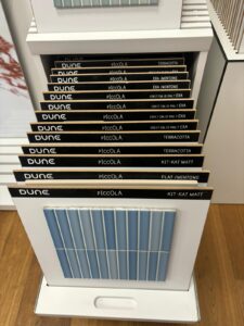 Collection PICCOLA de chez DUNE lors de notre visite en showroom