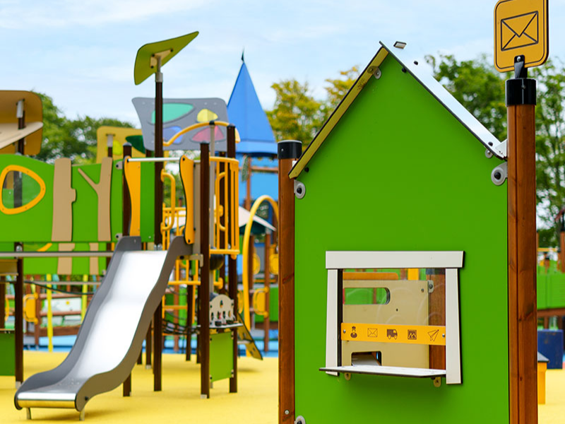 Structure de jeux sécurisée pour enfants